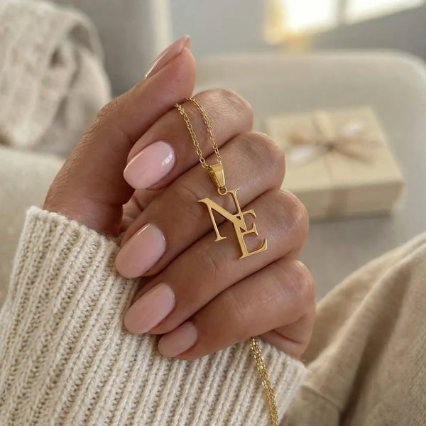 Lorenza Initialen Ketting